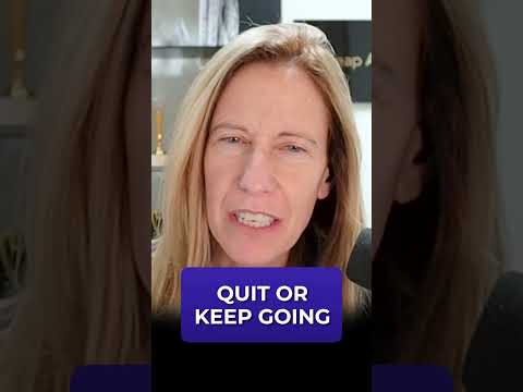 Quit Or Keep Going? #shorts